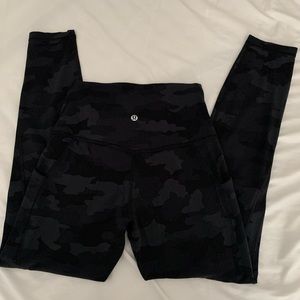 Lululemon Align High Waisted w/ Pockets 25” Camo